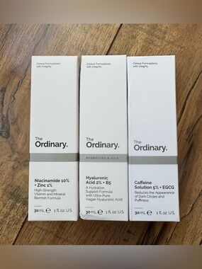 The Ordinary Hyaluronic Acid 2% + B5 Moisturizing Serum 30ml Lot Of 3